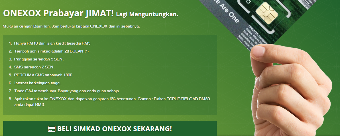 Detail tentang ONEXOX